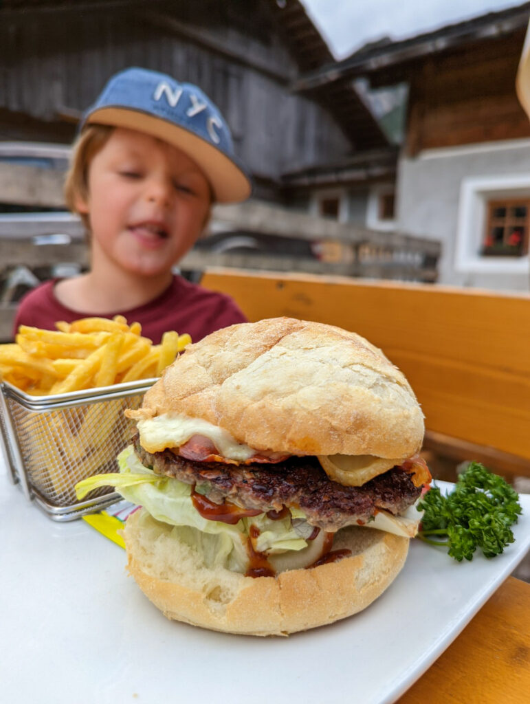 Das Essen auf der Grünwaldalm ist ein ganz eigenes Highlight