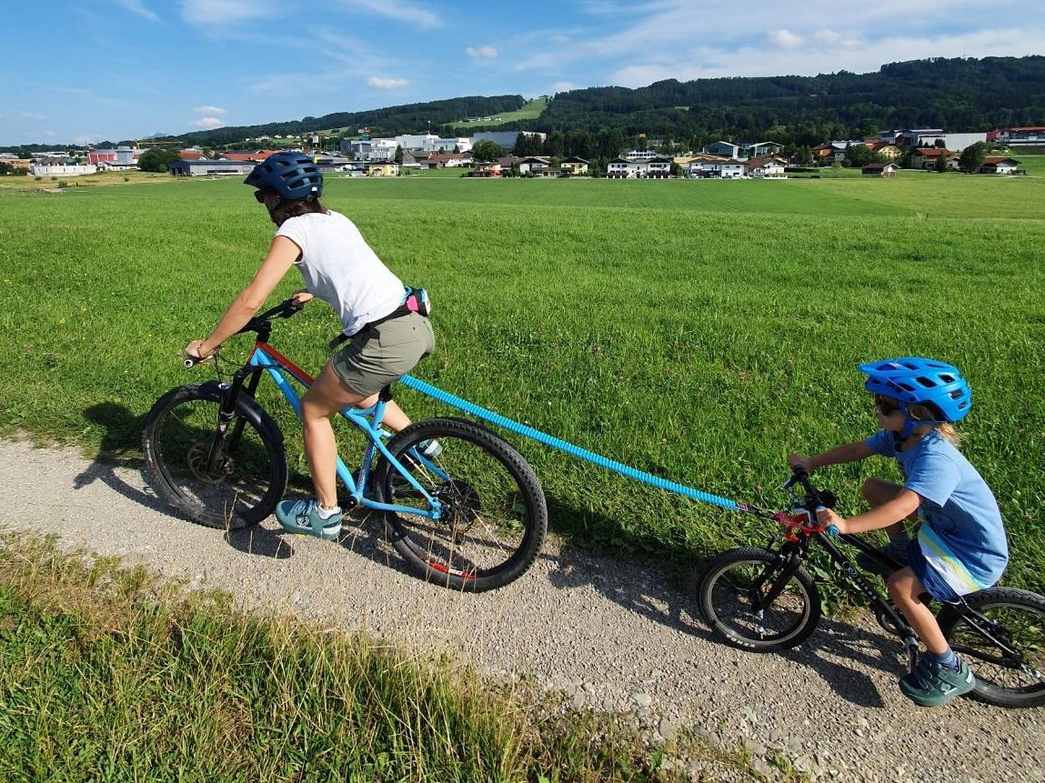 TowWhee Adult Abschleppseil für Fahrräder - grün